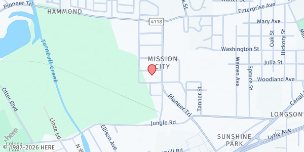 Map showing New Smyrna Seventh-Day Adventist Church at 1910 Pioneer Trail, New Smyrna, FL