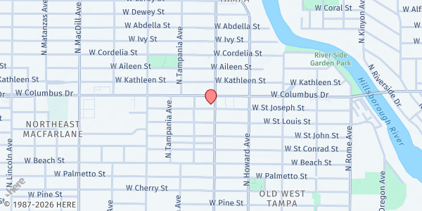 Map showing SUCCESS 4 KIDS & FAMILIES, INC. - Northeast MacFarlane at 2902 North Armenia Avenue, Northeast MacFarlane, FL