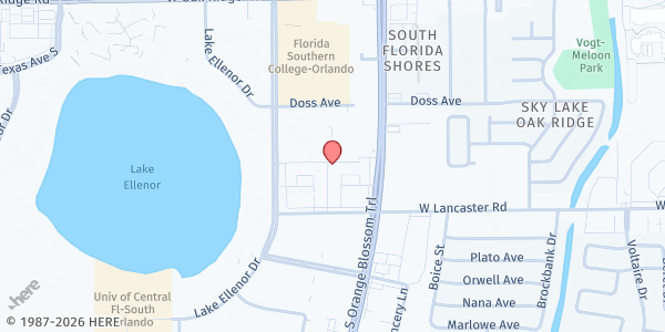 Map showing Grace Charity Foundation Inc. at 6220 S. Orange Blossom Trail #500, Orlando, FL
