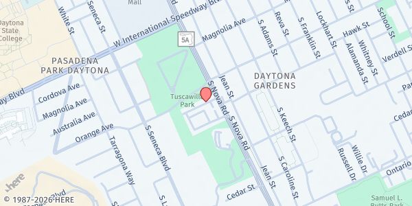 Map showing Mickel Brown Activity Building at Mickel Brown Activity Building, Ormond Beach, FL