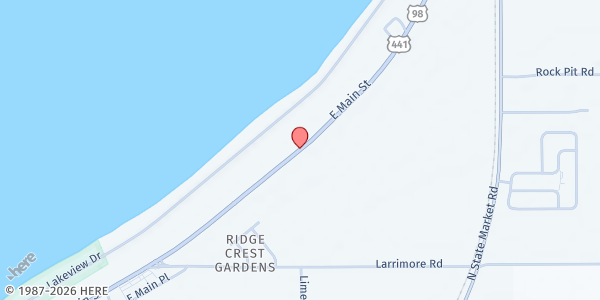 Map showing New Hope Charities Family Center at 7450 Florida State Rd. 15, Pahokee, FL