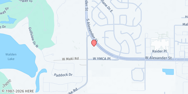Map showing Greater New Hope Anointed Ministries at 2104 Mud Lake Rd, Plant City, FL