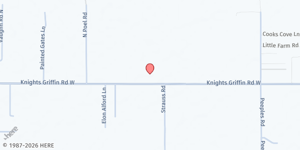 Map showing Harmony Baptist Church at 6008 West Knights Griffin Road, Plant City, FL