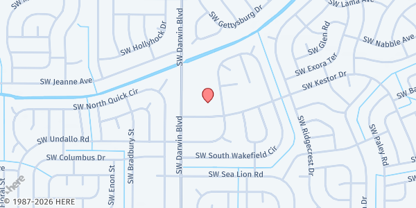 Map showing Bread of Life Food Pantry at 230 SW N. Wakefield Cir., Port St. Lucie, FL