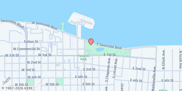 Map showing Mobile Access of Central Florida - Main Location at 401 E Seminole Blvd, Sanford, FL