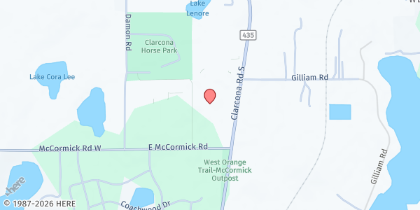 Map showing Operation Love Outreach @ The City of Destiny at 505 East McCormick Road, Sanford, FL