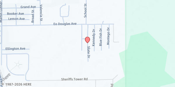 Map showing Heartland Food Reservoir at 928 State Route 17N, P.O. Box 249, Sebring, FL