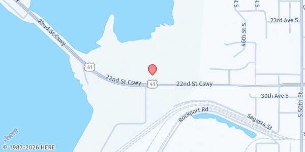 Map showing Feeding Tampa Bay: Causeway Center at 3624 Causeway Boulevard, Southeast Tampa, FL