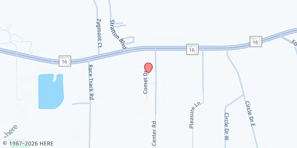 Map showing Epic-Cure Inc. at 2745 Industry Center Road # 1, St. Augustine, FL