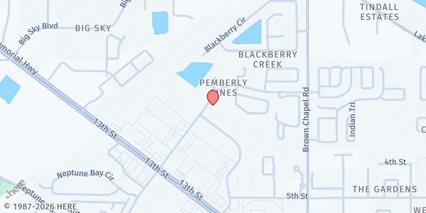 Map showing Orlando & St. Cloud Dream Center at 311 Commerce Center Dr., St. Cloud, FL