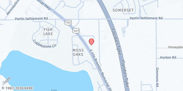 Map showing St. Cloud Dream Center at 2563 E. Irlo Bronson Memorial Hwy, St. Cloud, FL