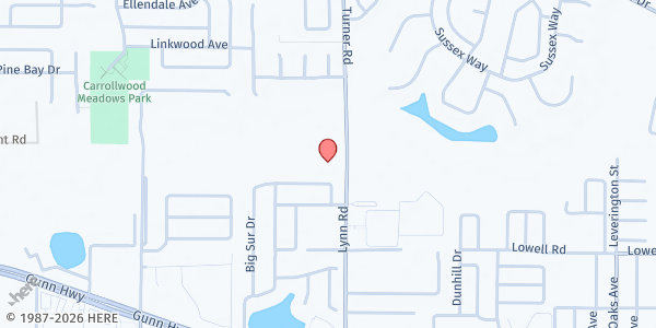Map showing Acts 29 Foccus Food Distribution Center at 13302 Lynn Road, Tampa, FL