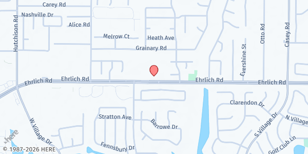 Map showing Bible Based Fellowship Church at 4811 Ehrlich Rd., Tampa, FL