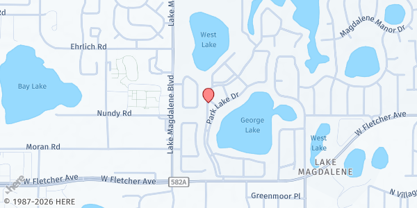 Map showing Covenant Family Church at 212 S. St. Cloud, Tampa, FL