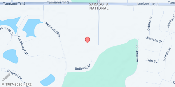 Map showing Taylor Ranch Elementary School Drive-Thru Food Pantry at 2500 Taylor Ranch Trail, Venice, FL