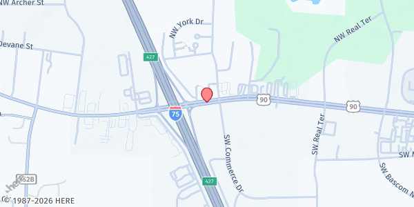 Map showing Wellborn Church of God at 3330 W. US Hwy. 90, Wellborn, FL