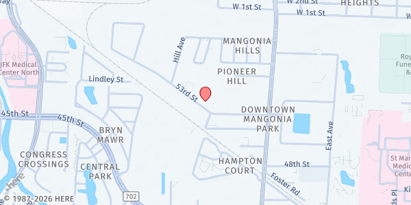 Map showing Liberty Movement at 1301 53 St, West Palm Beach, FL