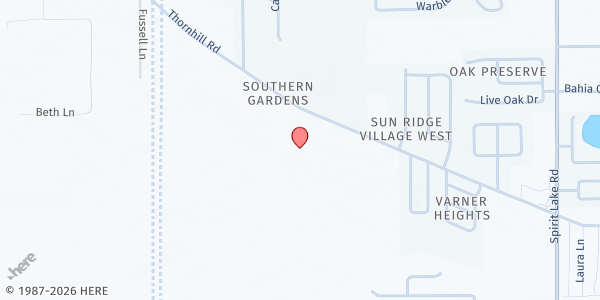 Map showing Abundant Life Ministries, Winter Haven at 5237 Thornhill Rd, Winter Haven, FL