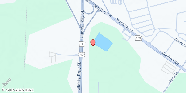 Map showing 19th South Church of Christ at 724 Liberty Expy., Albany, GA