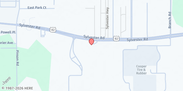 Map showing Victory of Albany - Mobile Food Pantry at 3250 Sylvester Rd., Albany, GA