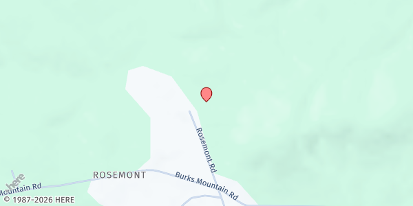 Map showing Second Mount Carmel Baptist Church at 3425 Rosemont Rd., Appling, GA