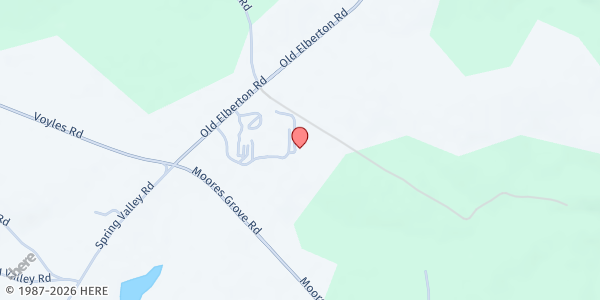 Map showing MedLink Coile Health Center at 110 Old Elberton Road, Athens, GA