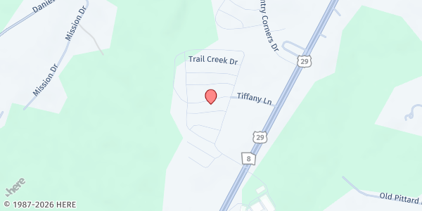 Map showing Pinewood Estates Food Distribution at 1465 US-29, Athens, GA