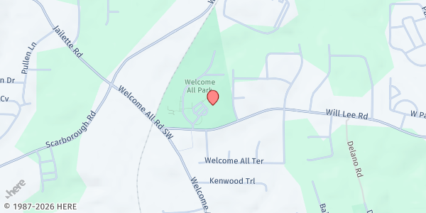 Map showing City of South Fulton Events - Will Lee Road at 4255 Will Lee Road, Atlanta, GA