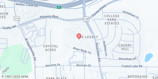 Map showing KKJ Foundation Inc. - Riverwalk Drive Location at 5327 Riverwalk Drive, Atlanta, GA