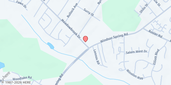 Map showing Lord & Savior Ministries World Wide, Inc. at 2507 Meadowbrook Dr., Augusta, GA