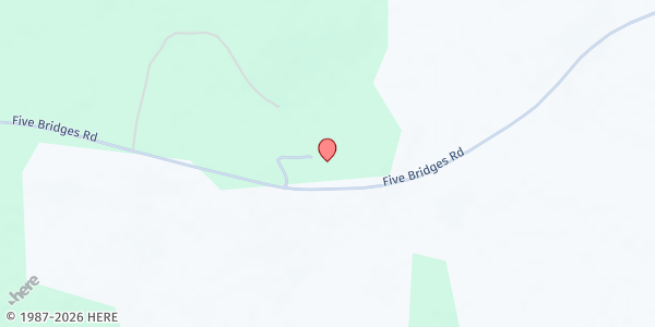 Map showing Cody Ministries, Inc. at 2769 Five Bridges Road, Blakely, GA