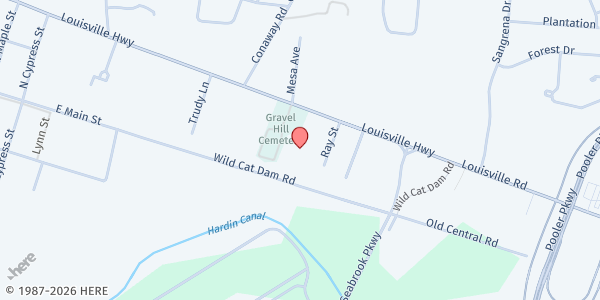 Map showing Bloomingdale Fellowship at 1501 U.S. 80, Bloomingdale, GA