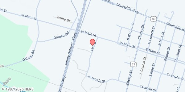 Map showing Prayer, Faith, and Deliverance at 207 Elm St., Bloomingdale, GA