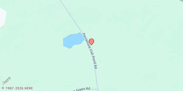 Map showing Mt. Moriah Missionary Baptist Church at 3212 Parramore Fish Pond Rd., Boston, GA