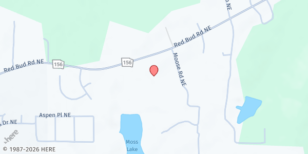 Map showing First Fruits Ministry of Northwest Georgia at 2335 Red Bud Rd NE, Calhoun, GA