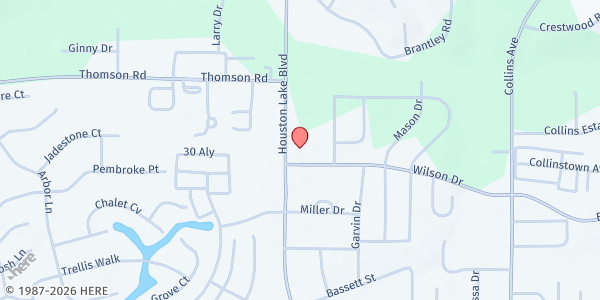 Map showing The Well at Centerville at 600 N. Houston Lake Rd., Centerville, GA