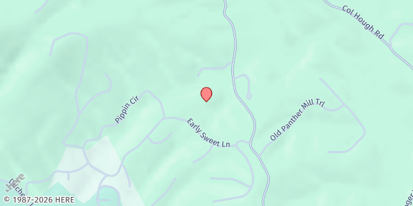 Map showing Faith Ventures, Inc. at 250 Deer Haven Rd., Clarkesville, GA