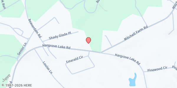 Map showing Sonlight Baptist Church at 1134 Hargrove Lake Road, Colbert, GA