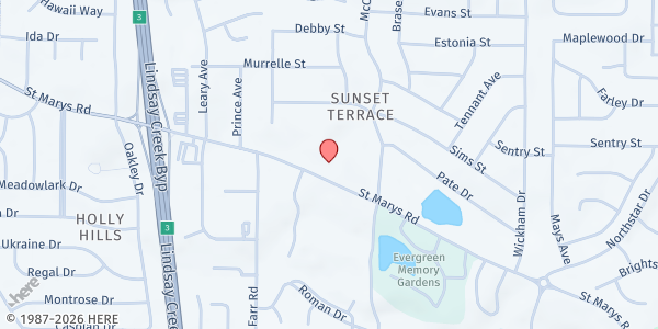 Map showing Beth Salem PCUSA at 4253 St Marys Rd., Columbus, GA