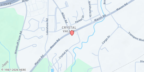 Map showing Calvary Chapel Columbus at 6200 Macon Rd., Columbus, GA