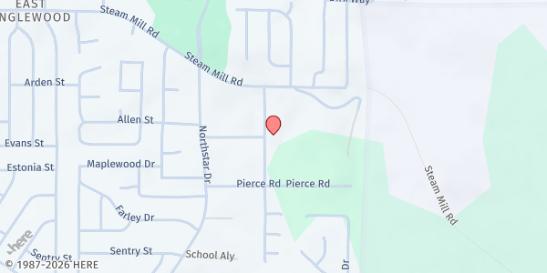 Map showing Revelation Missionary Baptist Church at 130 R C Allen Dr., Columbus, GA