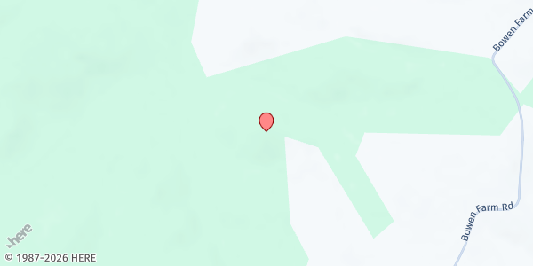 Map showing Community Christmas of Oglethorpe County at 143 Bowen Farm Road, Crawford, GA