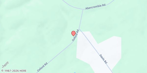 Map showing New Macedonia Missionary Baptist Church of Culloden at 1510 Oxford Rd., Culloden, GA