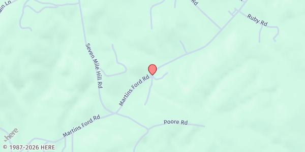 Map showing Saint Paul Methodist Church - Food Pantry at 14 Martin Ford Rd, Dahlonega, GA