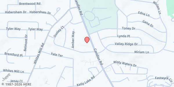 Map showing Decatur SDA Church at 2365 Candler Rd., Decatur, GA