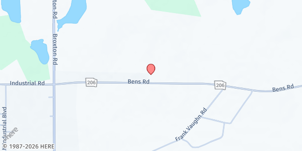 Map showing Empowerment Center International Ministries at 489 GA-206 Connector, Douglas, GA