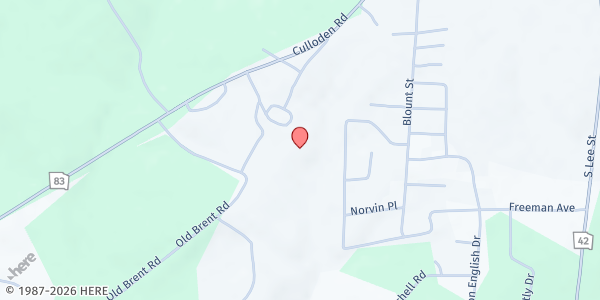 Map showing Monroe County Schools Backpack Buddies - Forsyth at 500 GA-83, Forsyth, GA