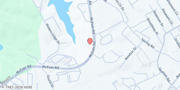 Map showing Good Samaritan Food Bank – Bilingual at 1220 McEver Rd., Gainesville, GA