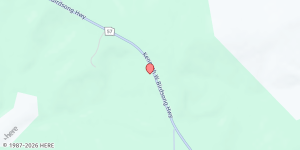 Map showing KIR Ministries Inc. - Gordon Location at 5870 GA-57 Lot 5840, Gordon, GA