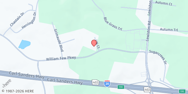 Map showing Macedonia Church of Grovetown at 304 UN Court, Grovetown, GA